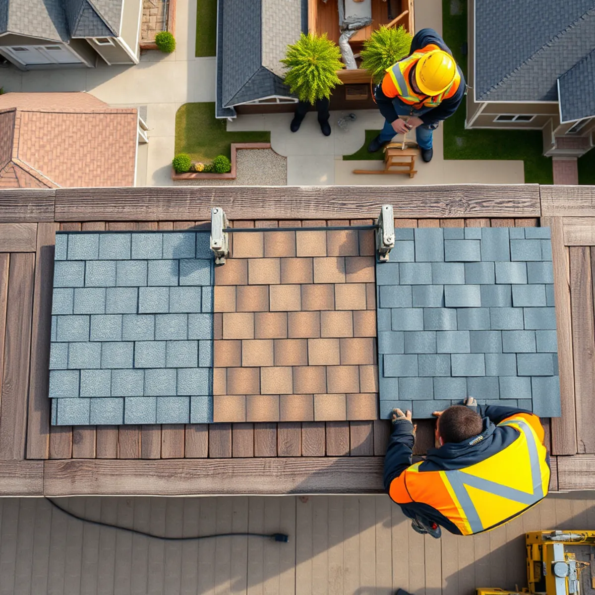 Comparison of asphalt shingle, metal, and slate roofing materials for Indiana homes